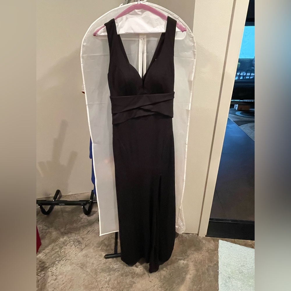 Black formal dress